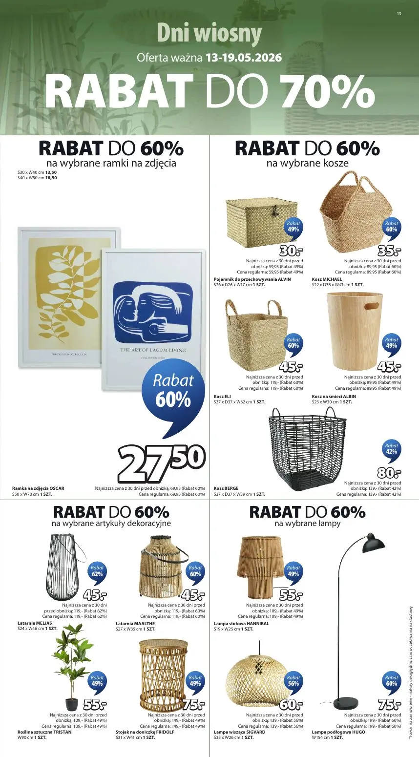 gazetka promocyjna JYSK Dni wiosny - Strona 13
