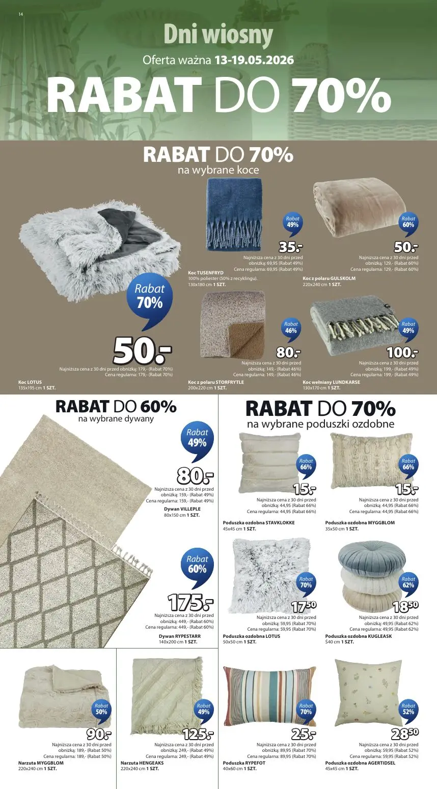 gazetka promocyjna JYSK Dni wiosny - Strona 14