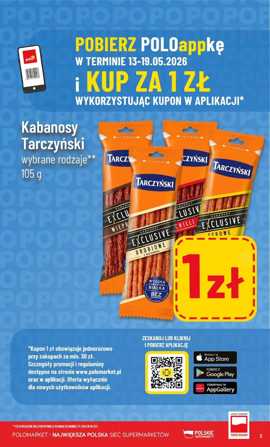 gazetka promocyjna POLOmarket Kupuj taniej z apką - Strona 3