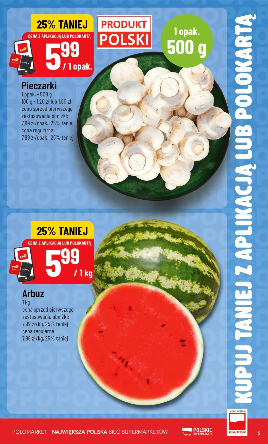 gazetka promocyjna POLOmarket Kupuj taniej z apką - Strona 5