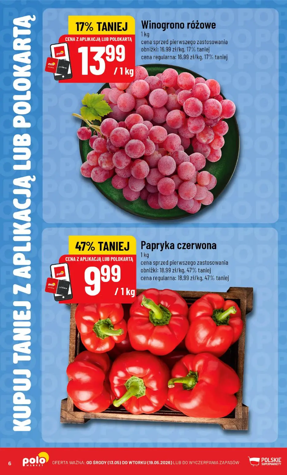 gazetka promocyjna POLOmarket Kupuj taniej z apką - Strona 6