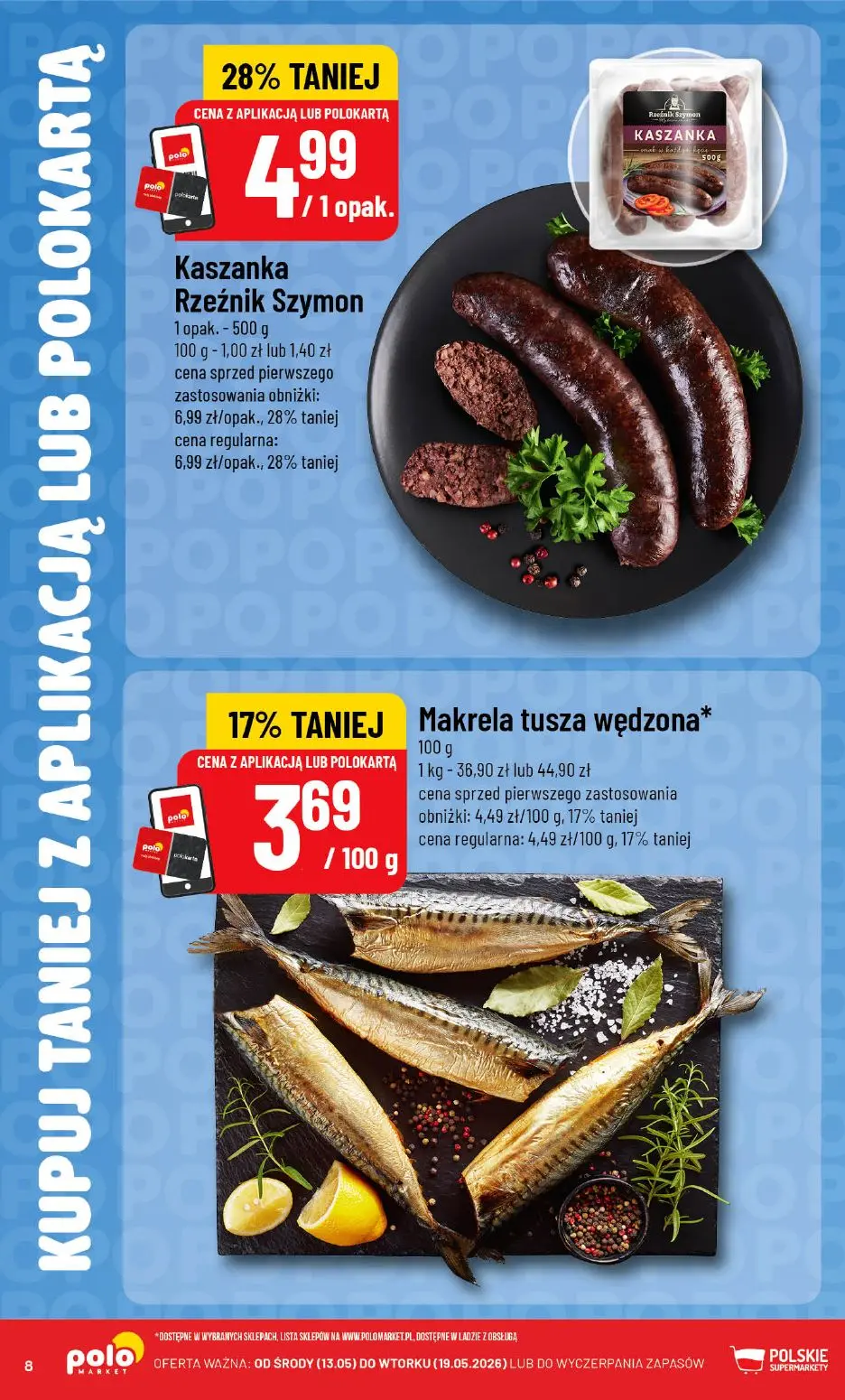 gazetka promocyjna POLOmarket Kupuj taniej z apką - Strona 8