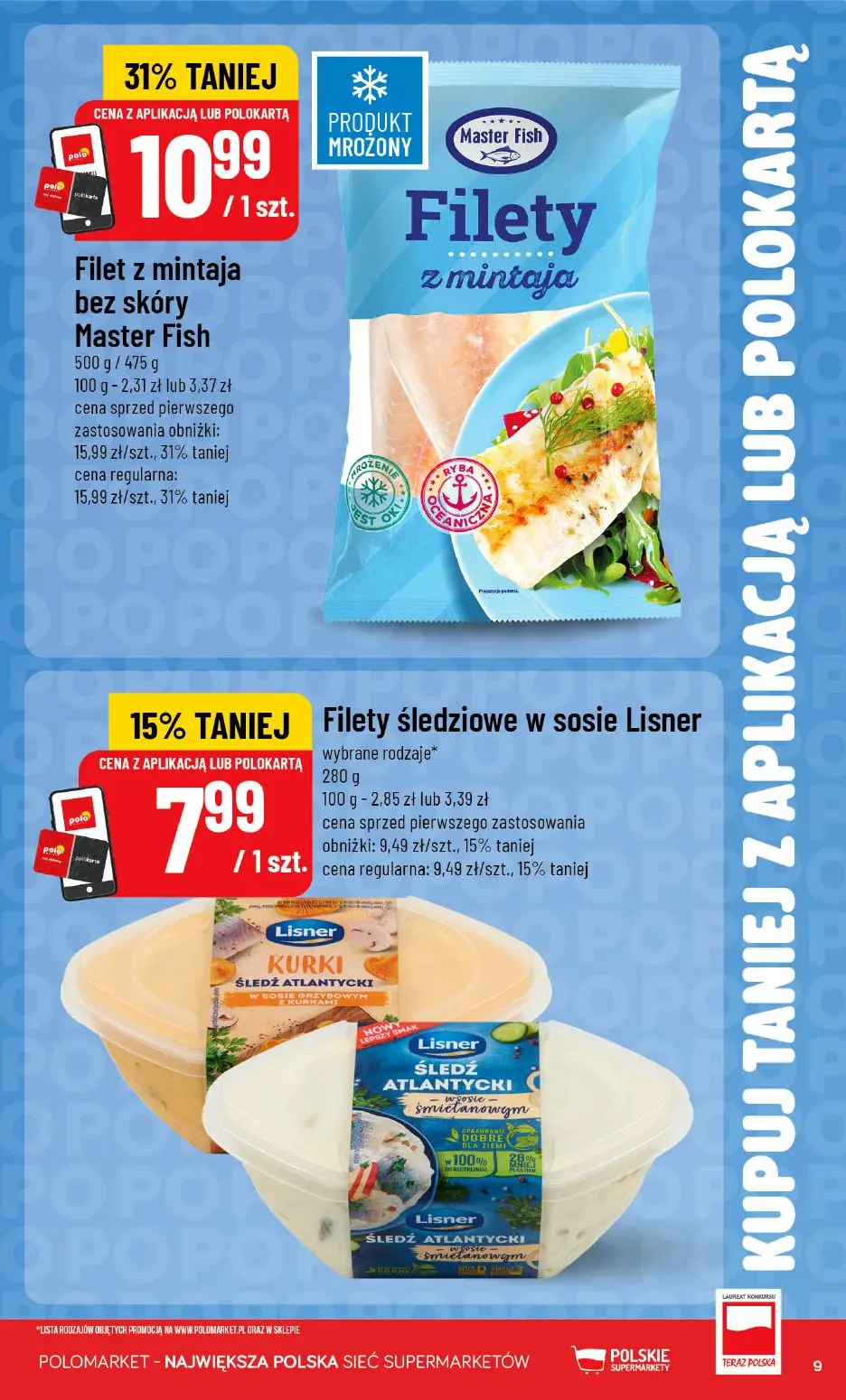 gazetka promocyjna POLOmarket Kupuj taniej z apką - Strona 9