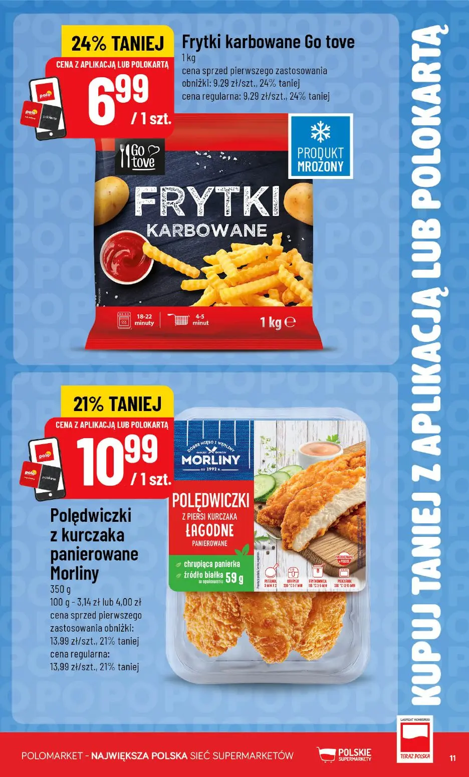 gazetka promocyjna POLOmarket Kupuj taniej z apką - Strona 11