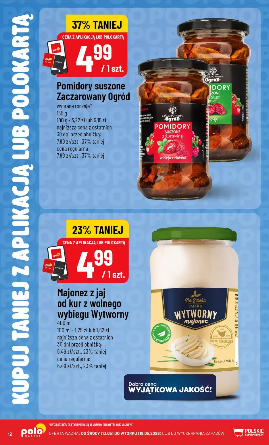 gazetka promocyjna POLOmarket Kupuj taniej z apką - Strona 12