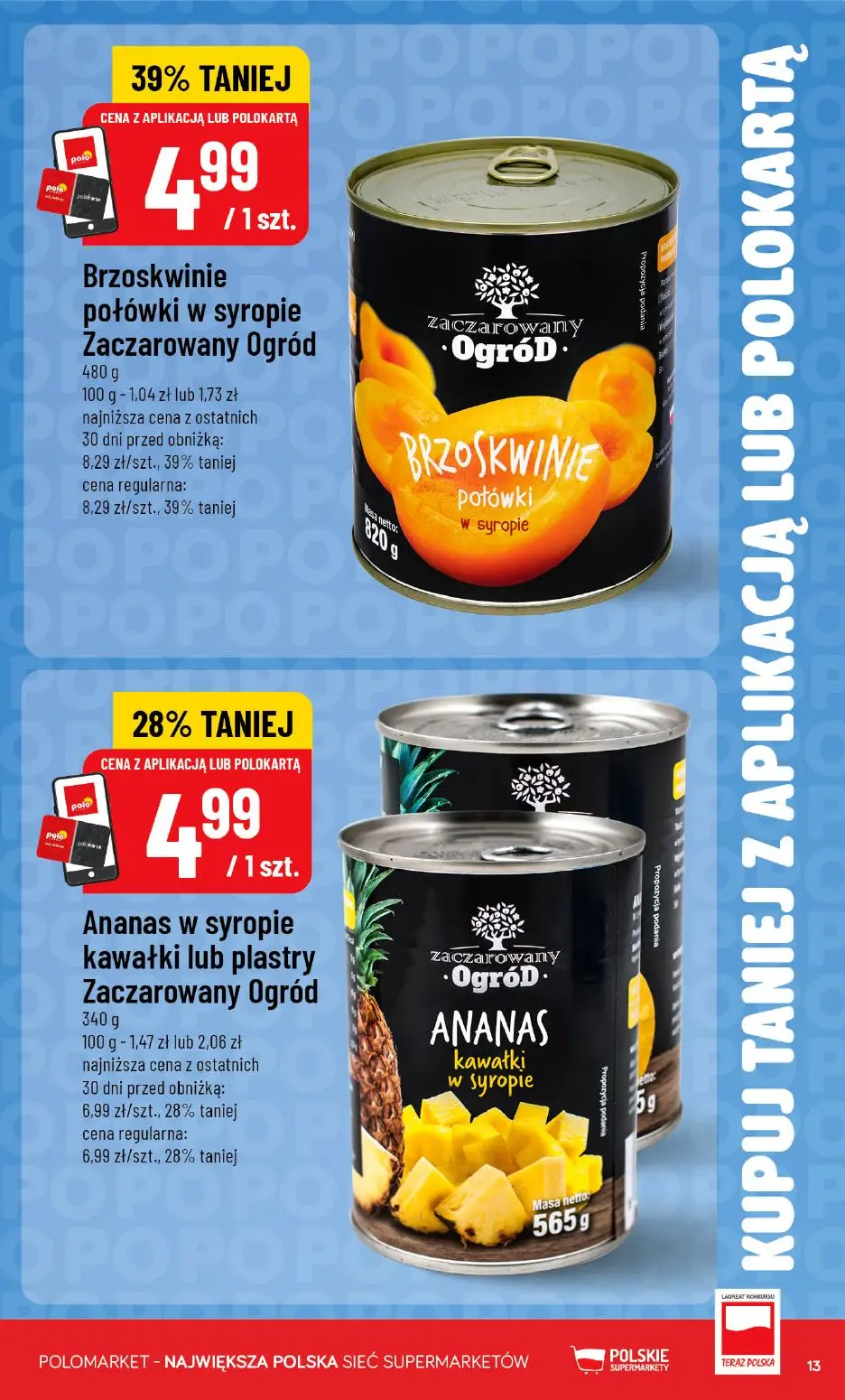 gazetka promocyjna POLOmarket Kupuj taniej z apką - Strona 13