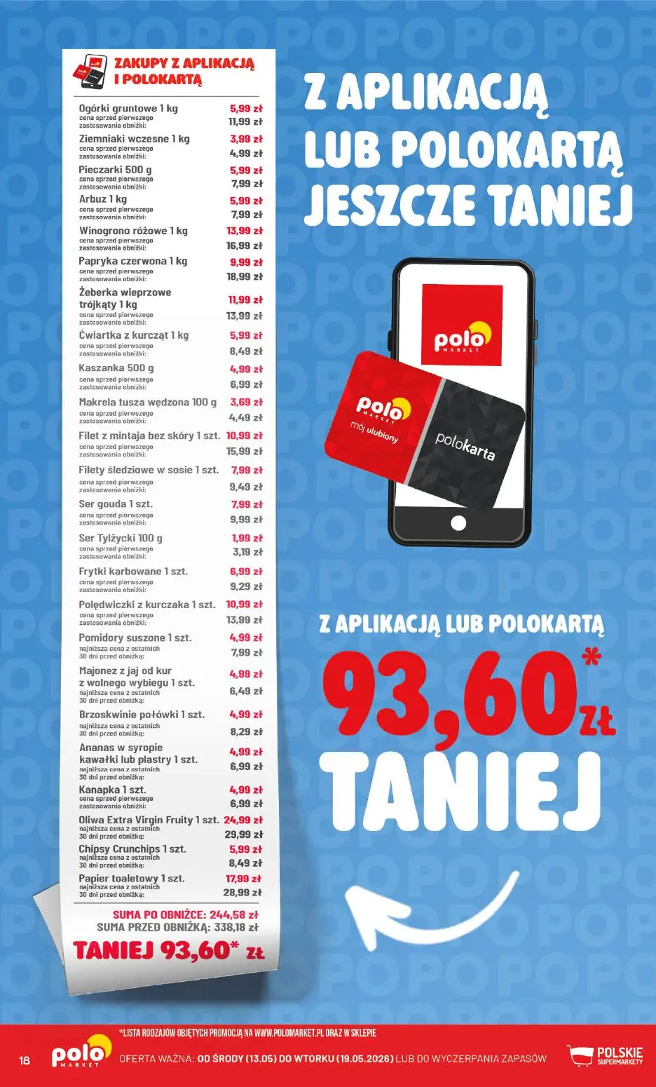 gazetka promocyjna POLOmarket Kupuj taniej z apką - Strona 18