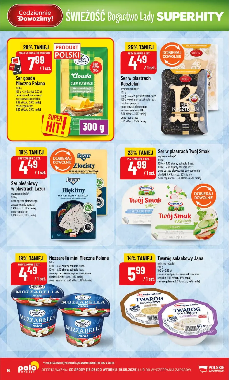 gazetka promocyjna POLOmarket Kujawkso-pomorskie, Zachodniopomorskie, Pomorskie - Strona 18
