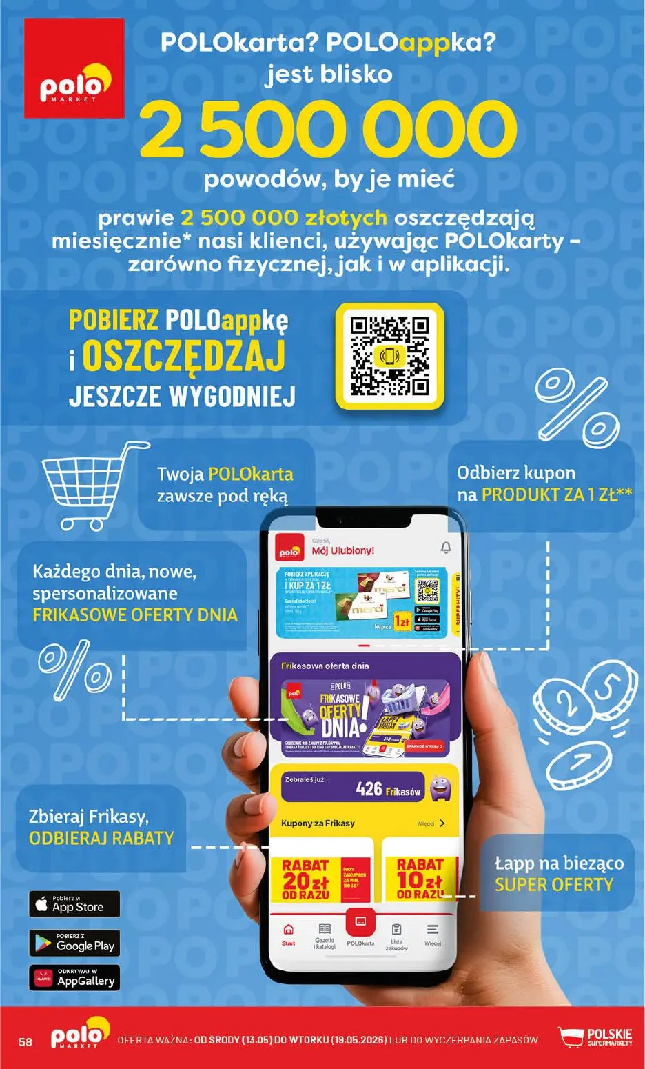 gazetka promocyjna POLOmarket Kujawkso-pomorskie, Zachodniopomorskie, Pomorskie - Strona 60