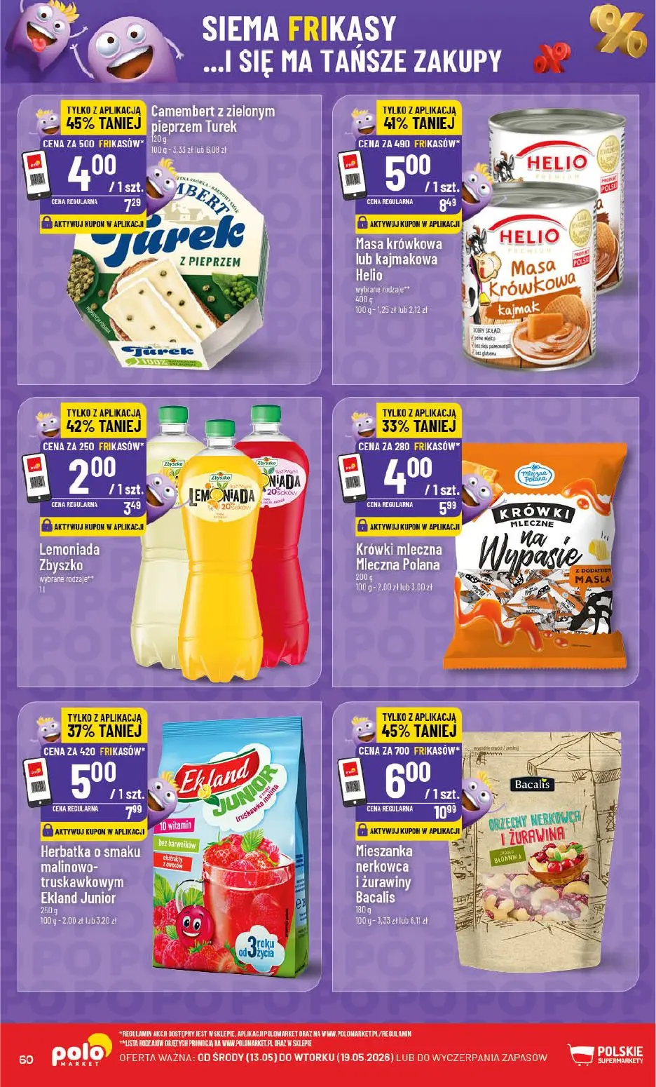 gazetka promocyjna POLOmarket Kujawkso-pomorskie, Zachodniopomorskie, Pomorskie - Strona 62