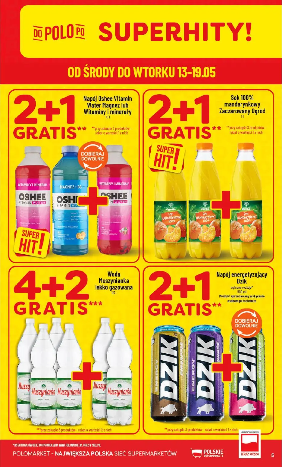 gazetka promocyjna POLOmarket Kujawkso-pomorskie, Zachodniopomorskie, Pomorskie - Strona 5