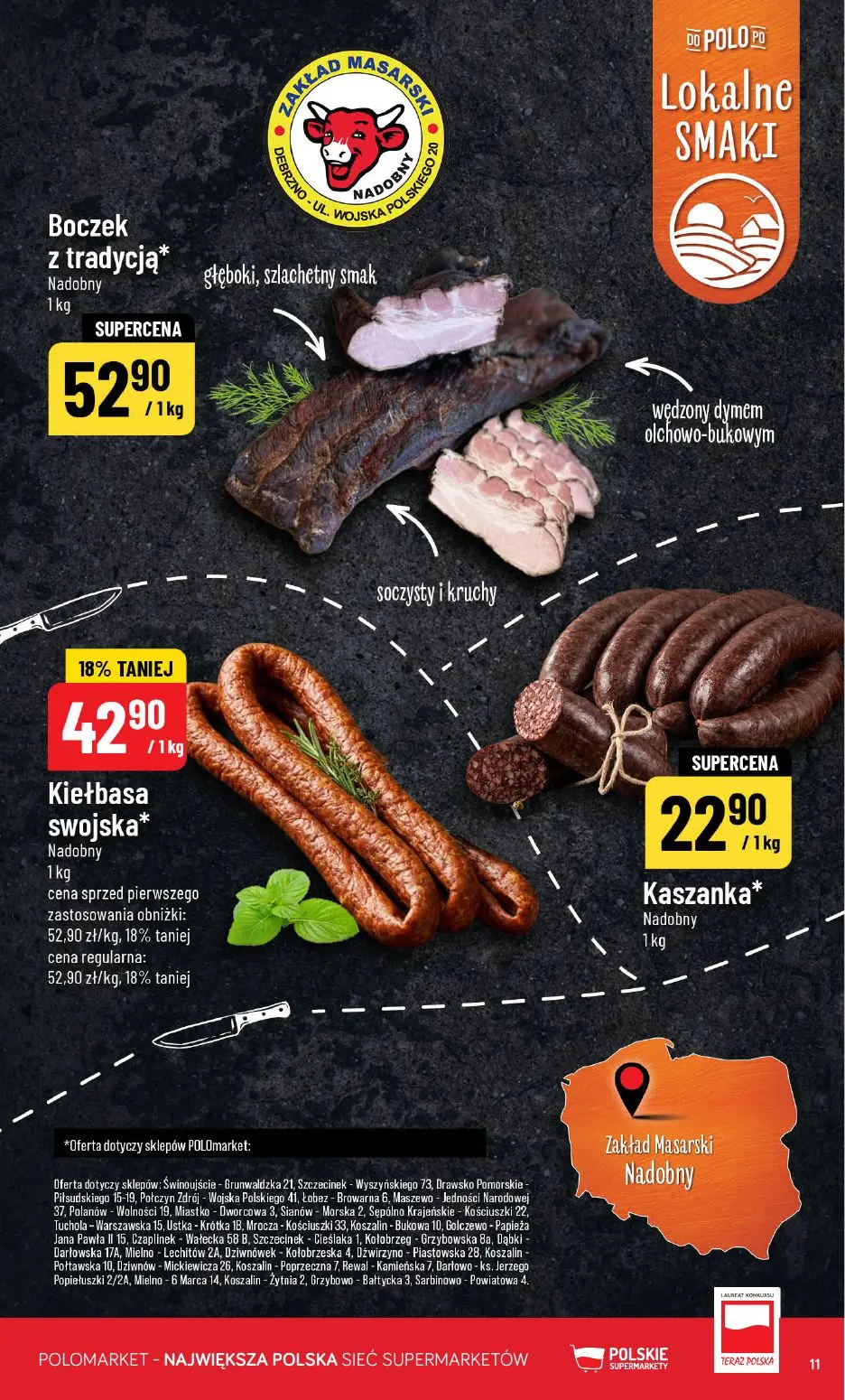 gazetka promocyjna POLOmarket Kujawkso-pomorskie, Zachodniopomorskie, Pomorskie - Strona 11
