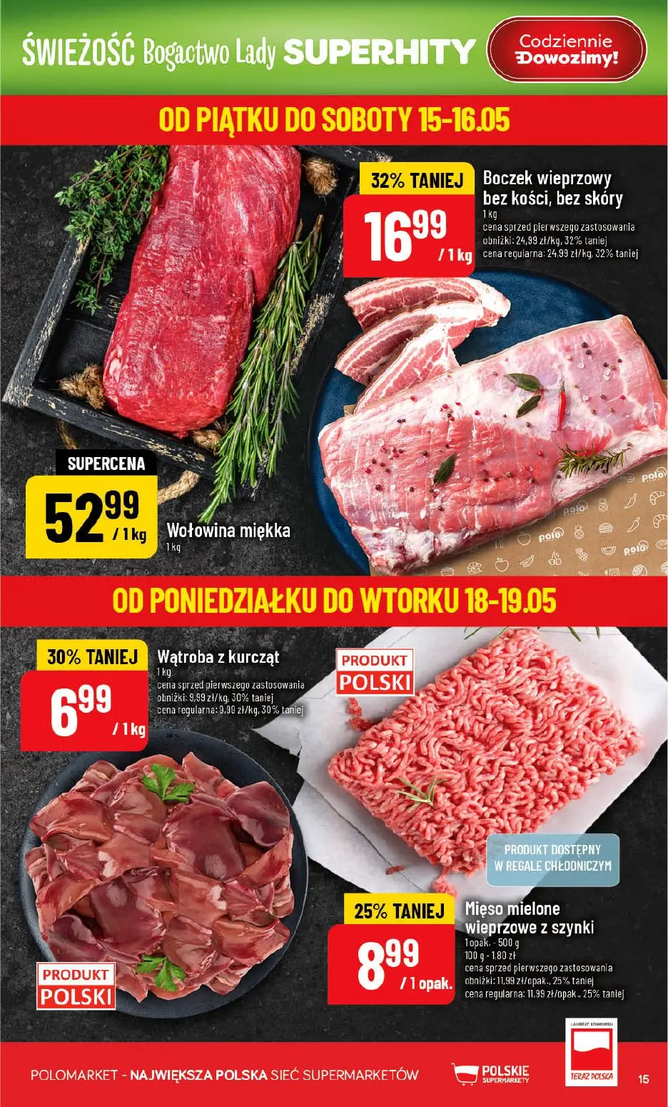 gazetka promocyjna POLOmarket Kujawkso-pomorskie, Zachodniopomorskie, Pomorskie - Strona 17