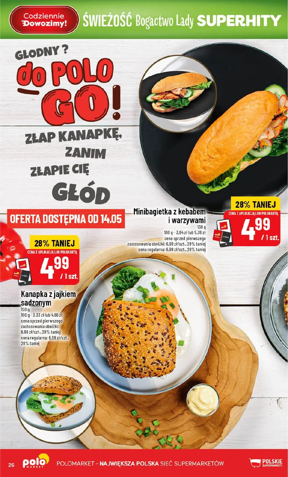 gazetka promocyjna POLOmarket Kujawkso-pomorskie, Zachodniopomorskie, Pomorskie - Strona 28