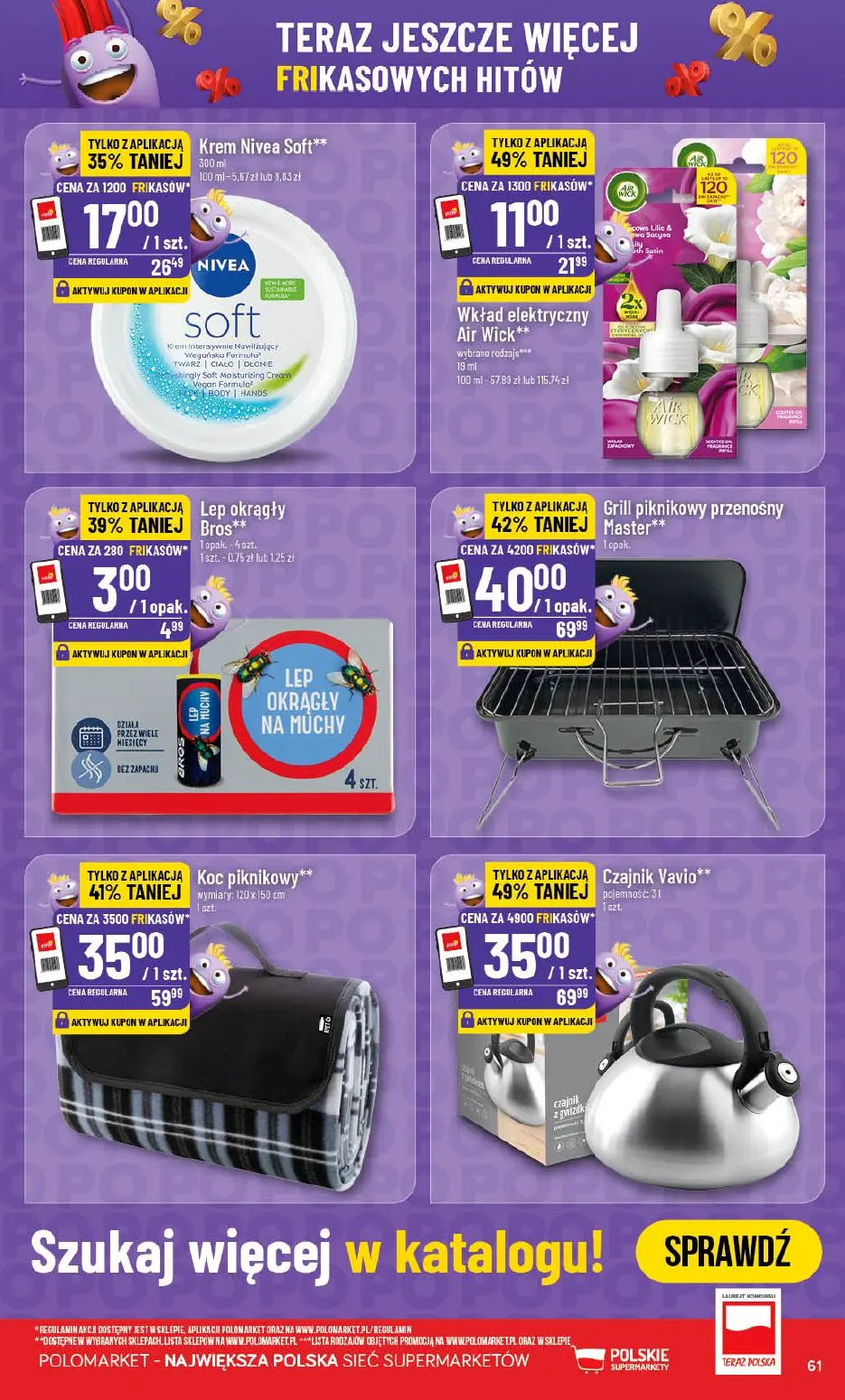 gazetka promocyjna POLOmarket GRILLe OKAZJI! - Strona 61