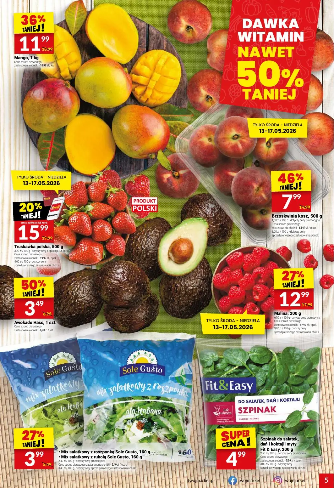 gazetka promocyjna Twój Market  - Strona 5