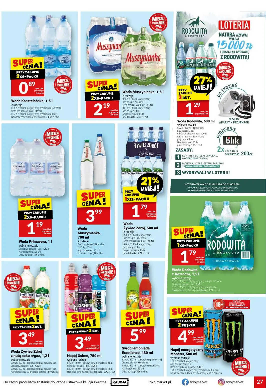 gazetka promocyjna Twój Market  - Strona 27