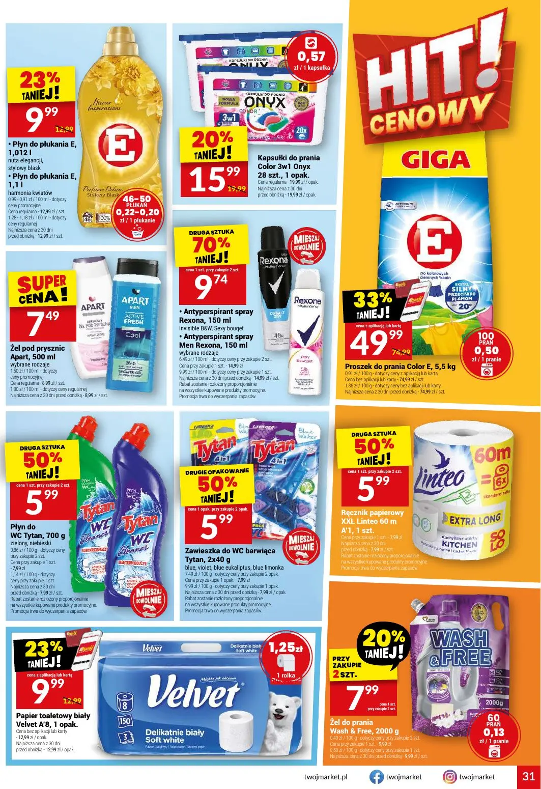 gazetka promocyjna Twój Market  - Strona 31