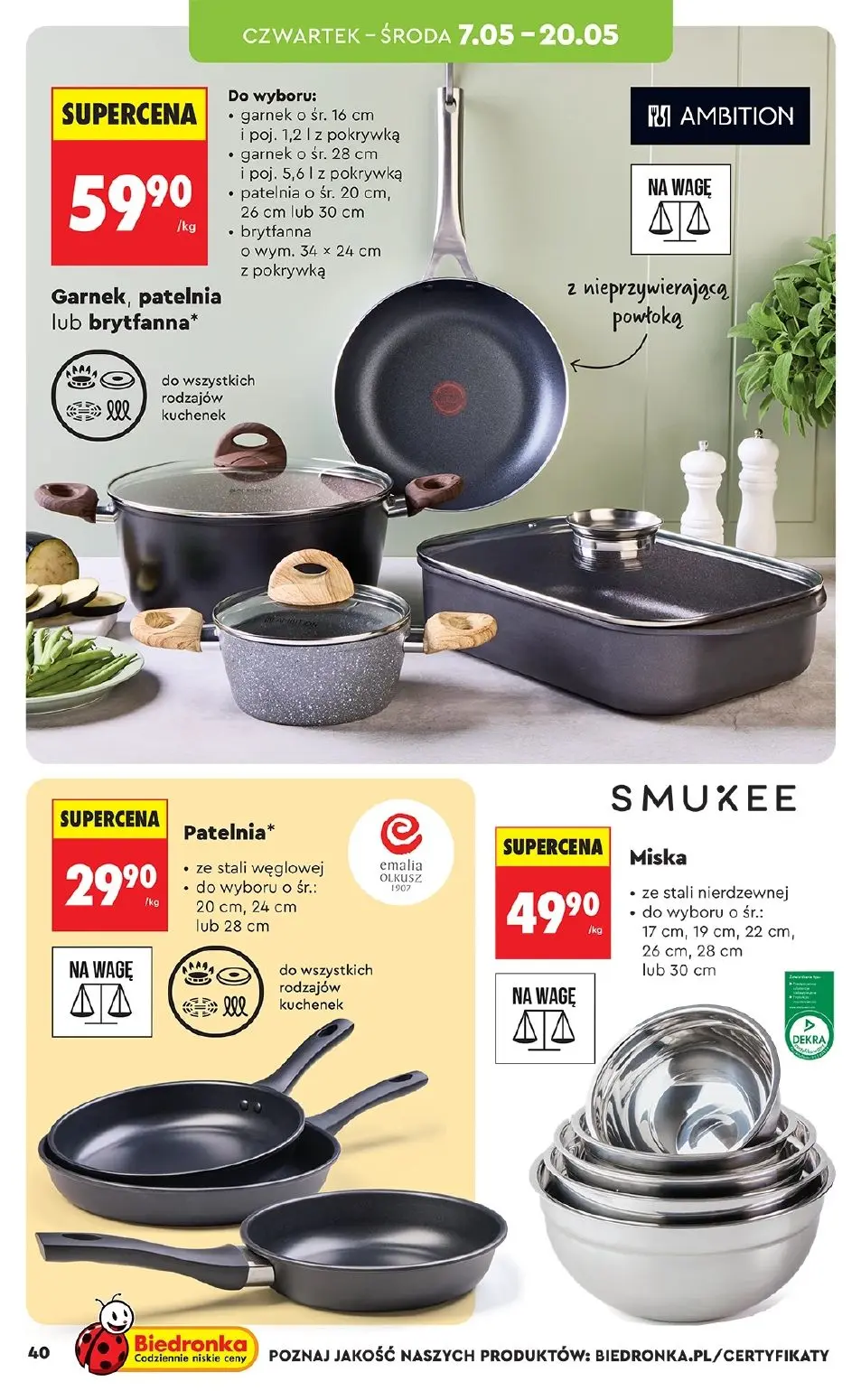 gazetka promocyjna Biedronka Hity i inspiracje - Strona 40