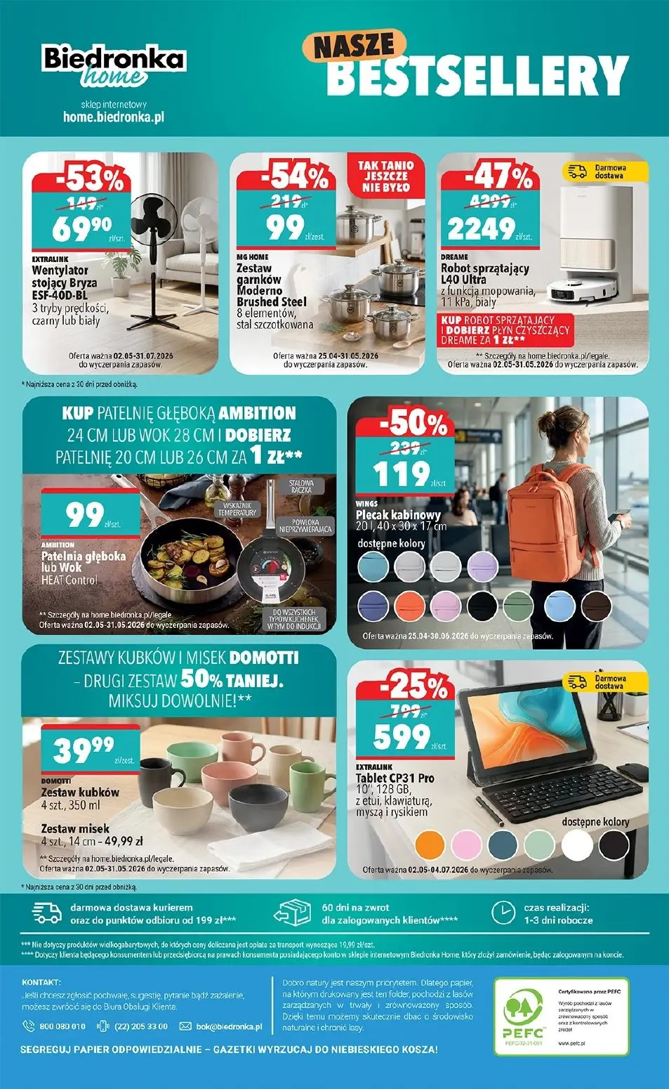 gazetka promocyjna Biedronka Hity i inspiracje - Strona 56