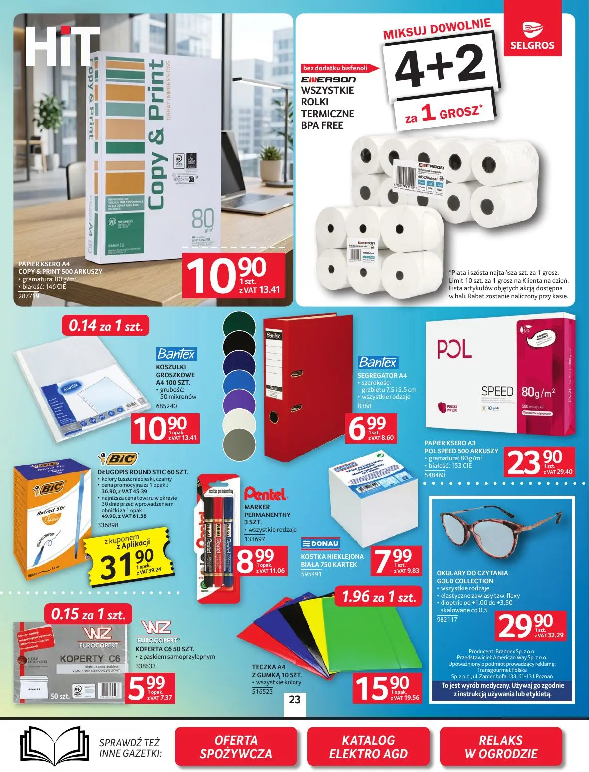 gazetka promocyjna SELGROS Oferta Przemysłowa
 - Strona 25