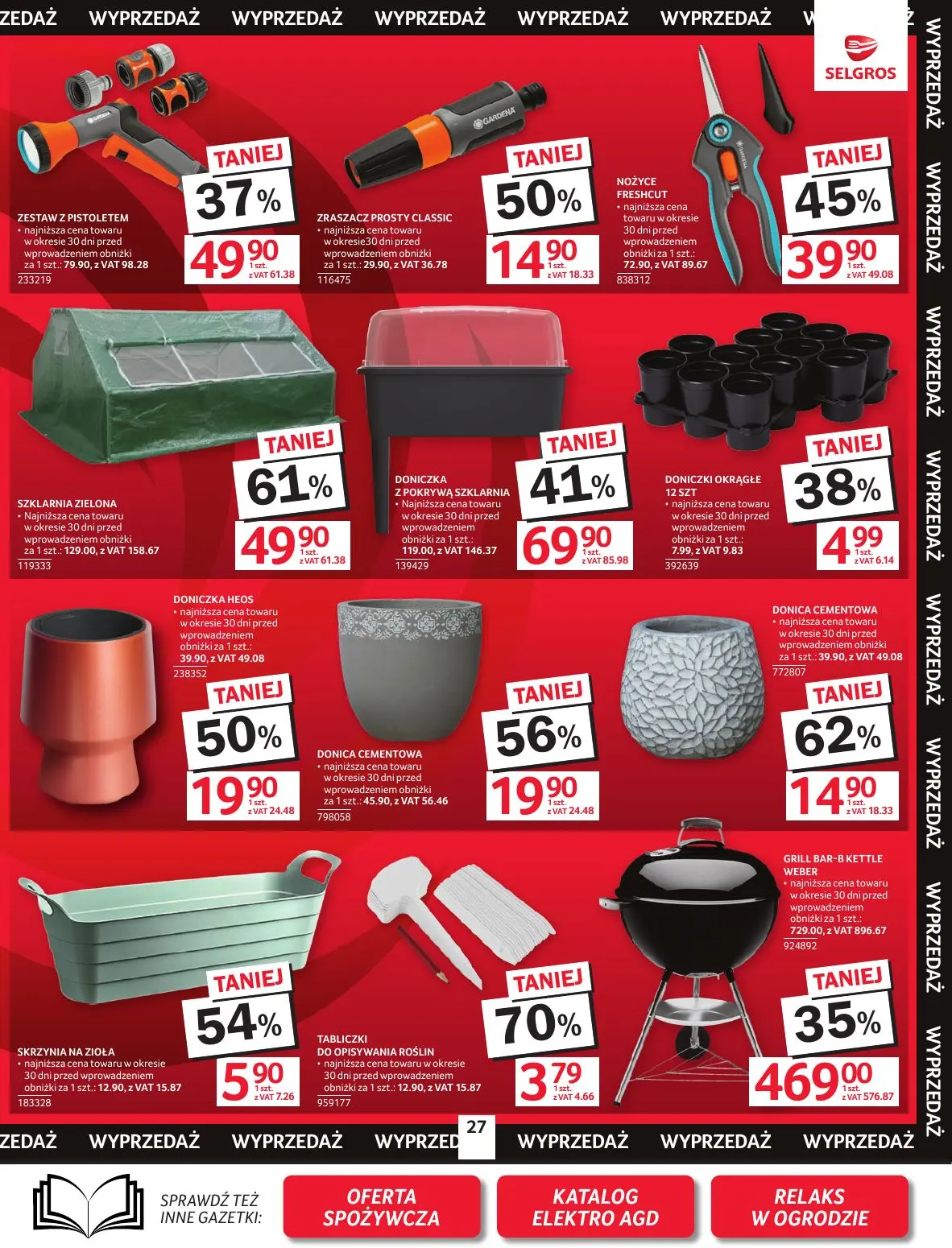 gazetka promocyjna SELGROS Oferta Przemysłowa
 - Strona 29