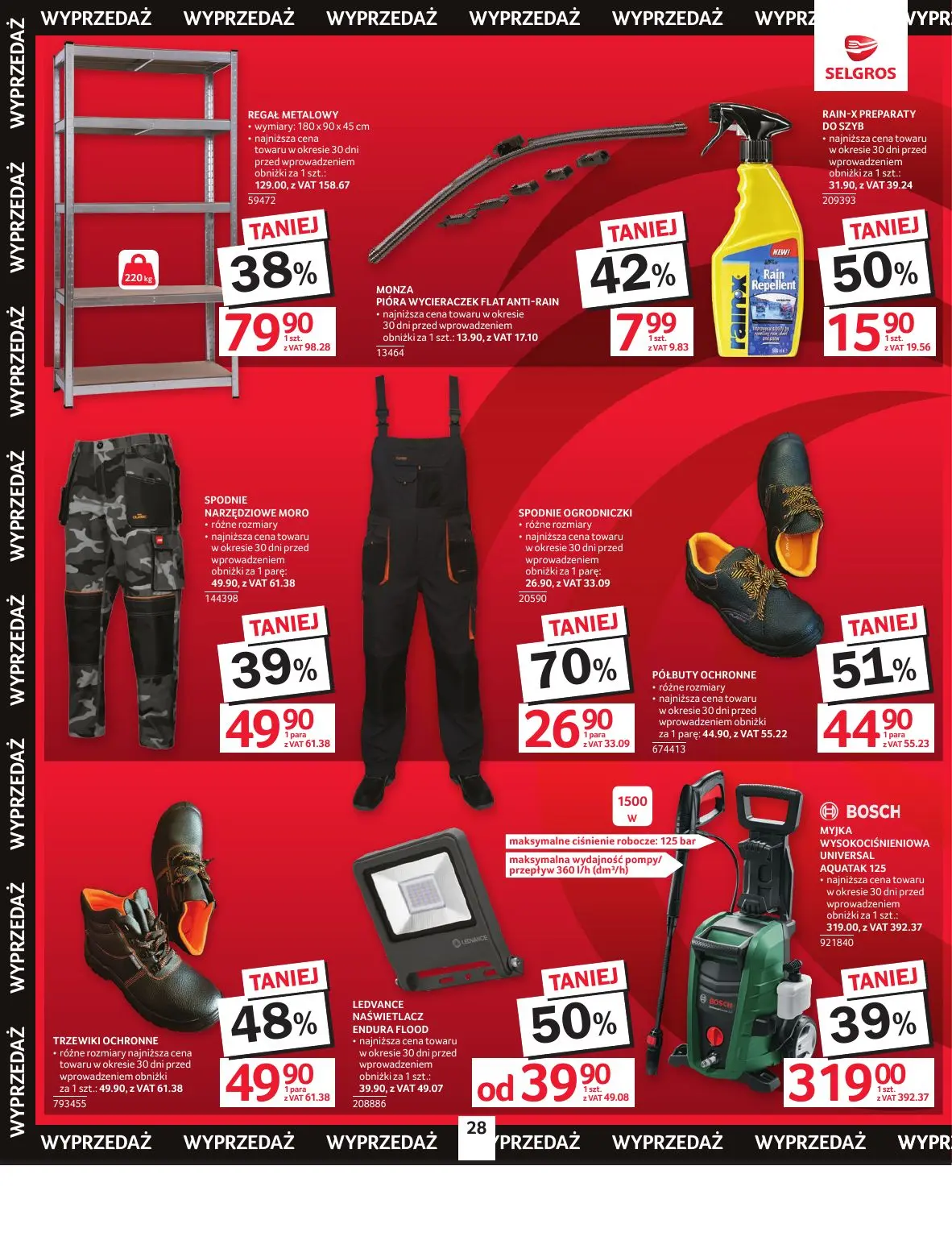 gazetka promocyjna SELGROS Oferta Przemysłowa
 - Strona 30