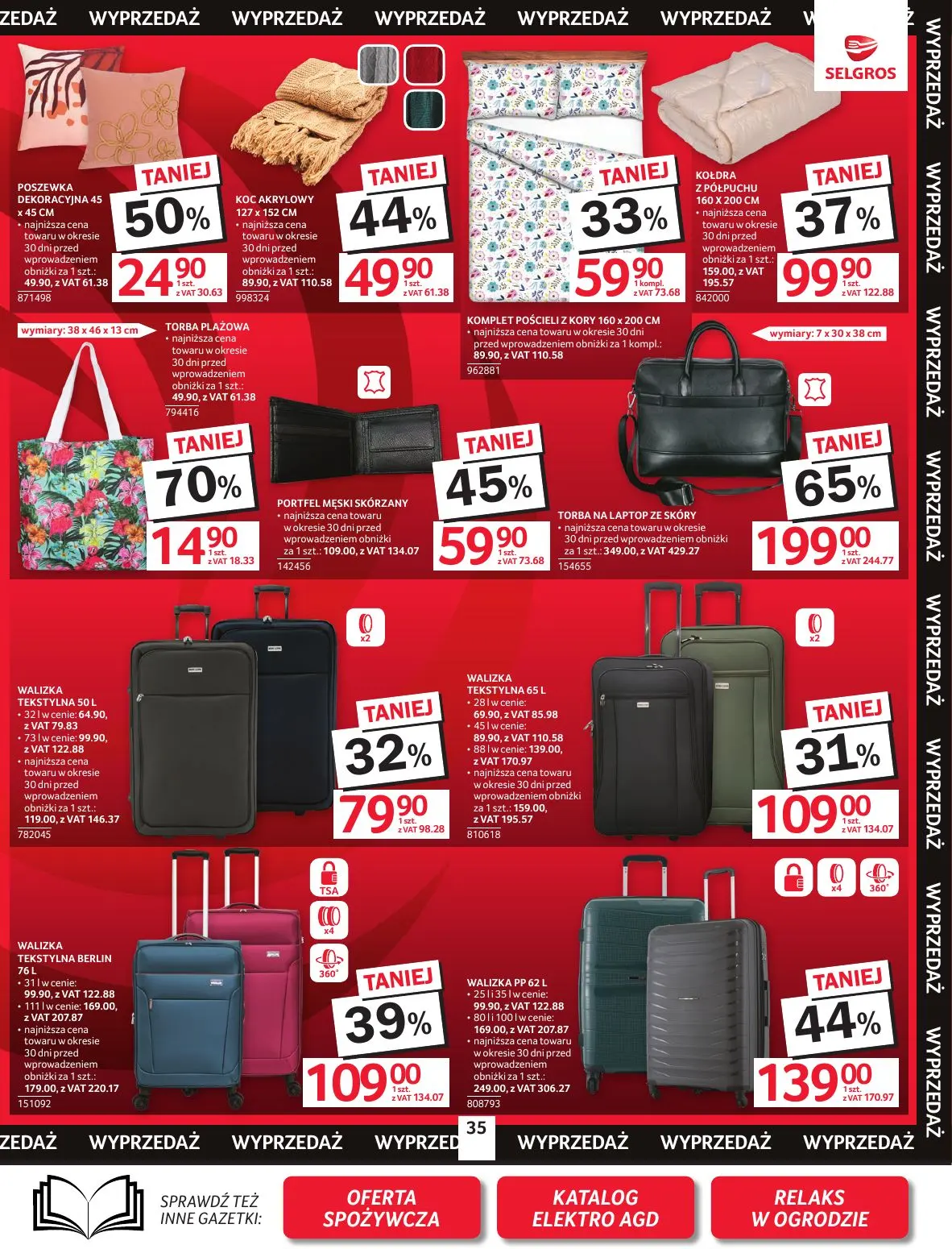gazetka promocyjna SELGROS Oferta Przemysłowa
 - Strona 37