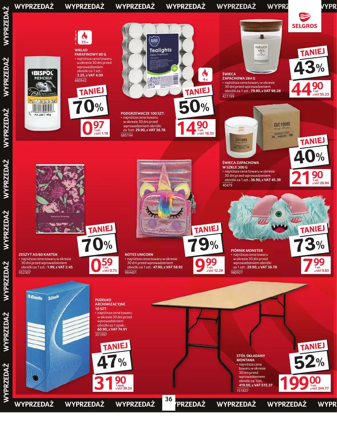 gazetka promocyjna SELGROS Oferta Przemysłowa
 - Strona 38