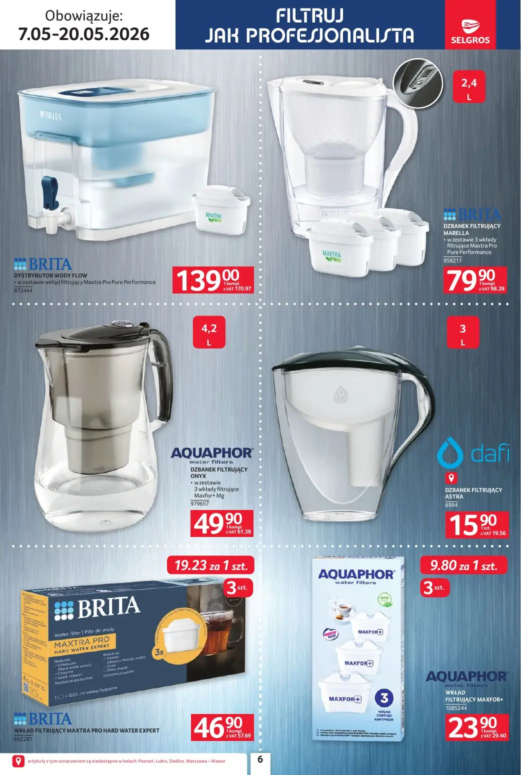 gazetka promocyjna SELGROS Katalog Elektro AGD - Strona 6