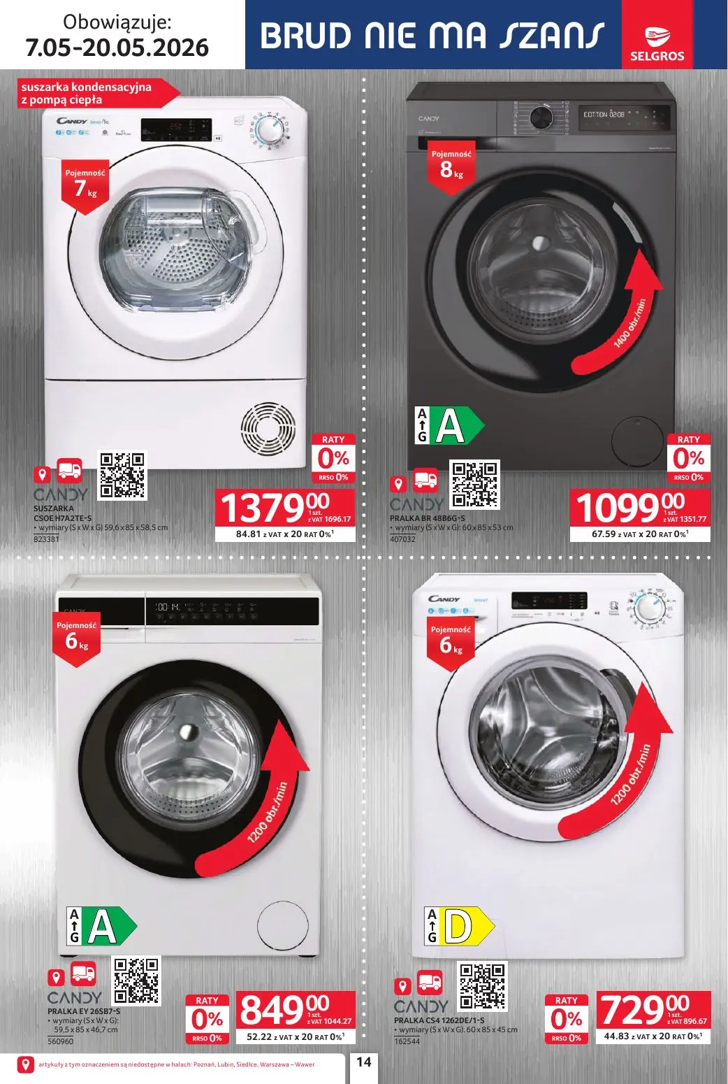 gazetka promocyjna SELGROS Katalog Elektro AGD - Strona 14