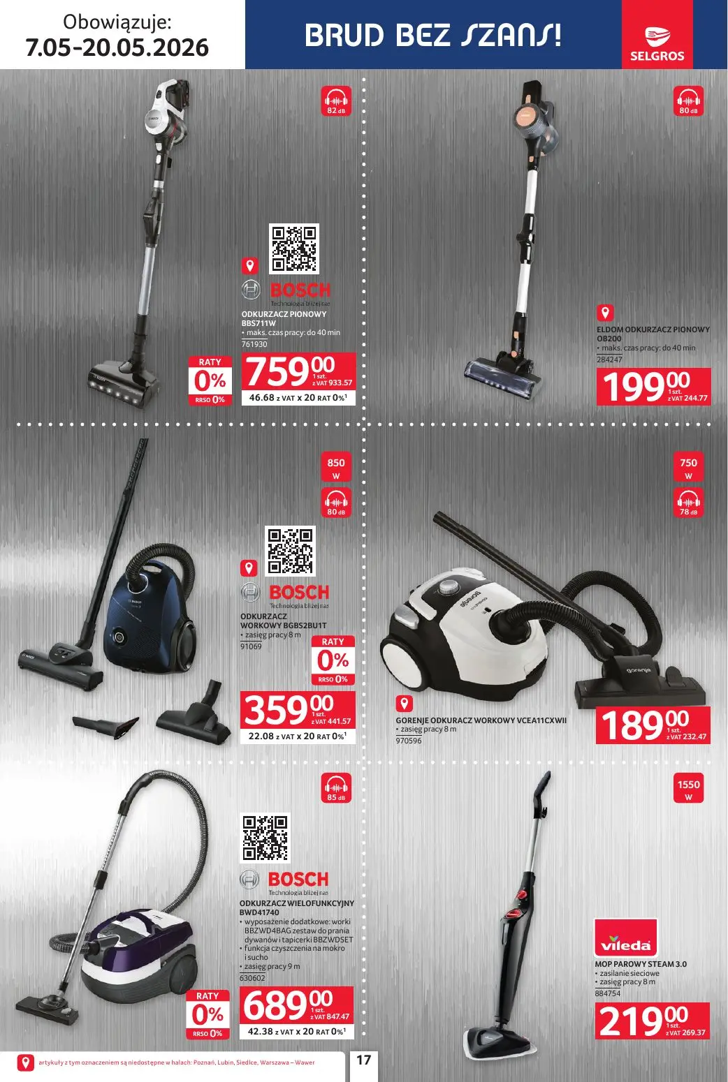 gazetka promocyjna SELGROS Katalog Elektro AGD - Strona 17