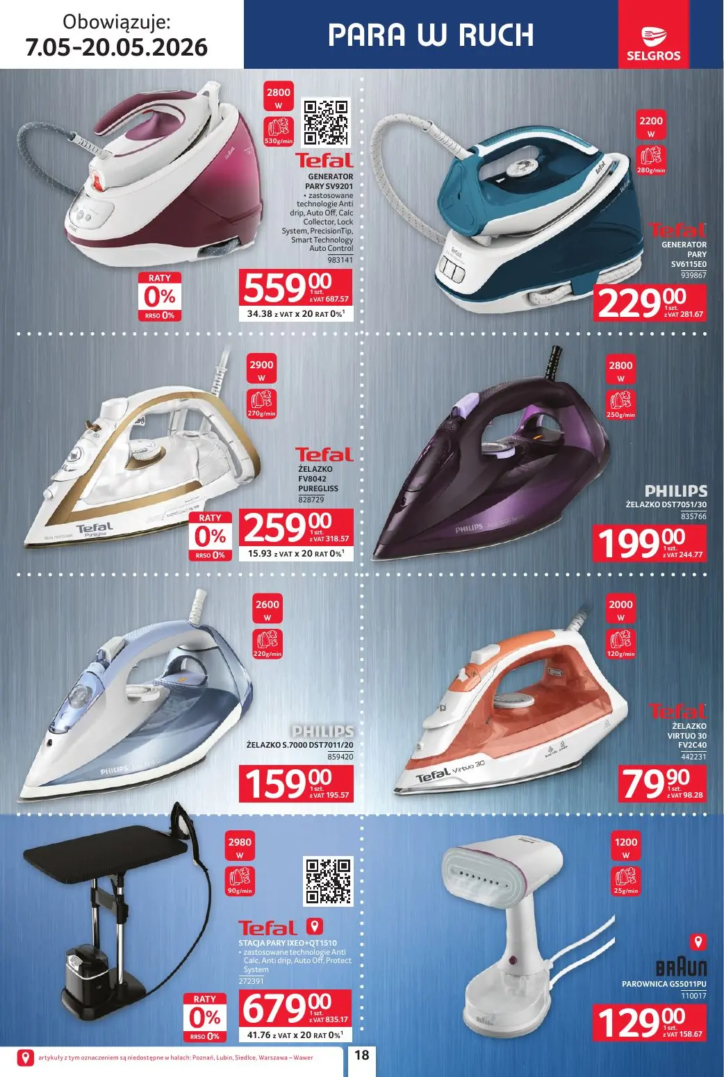gazetka promocyjna SELGROS Katalog Elektro AGD - Strona 18