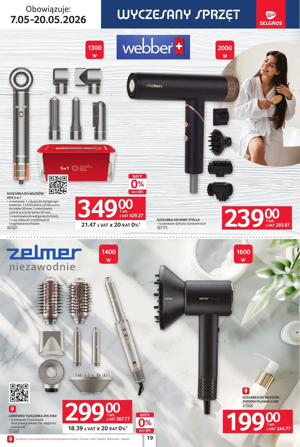 gazetka promocyjna SELGROS Katalog Elektro AGD - Strona 19