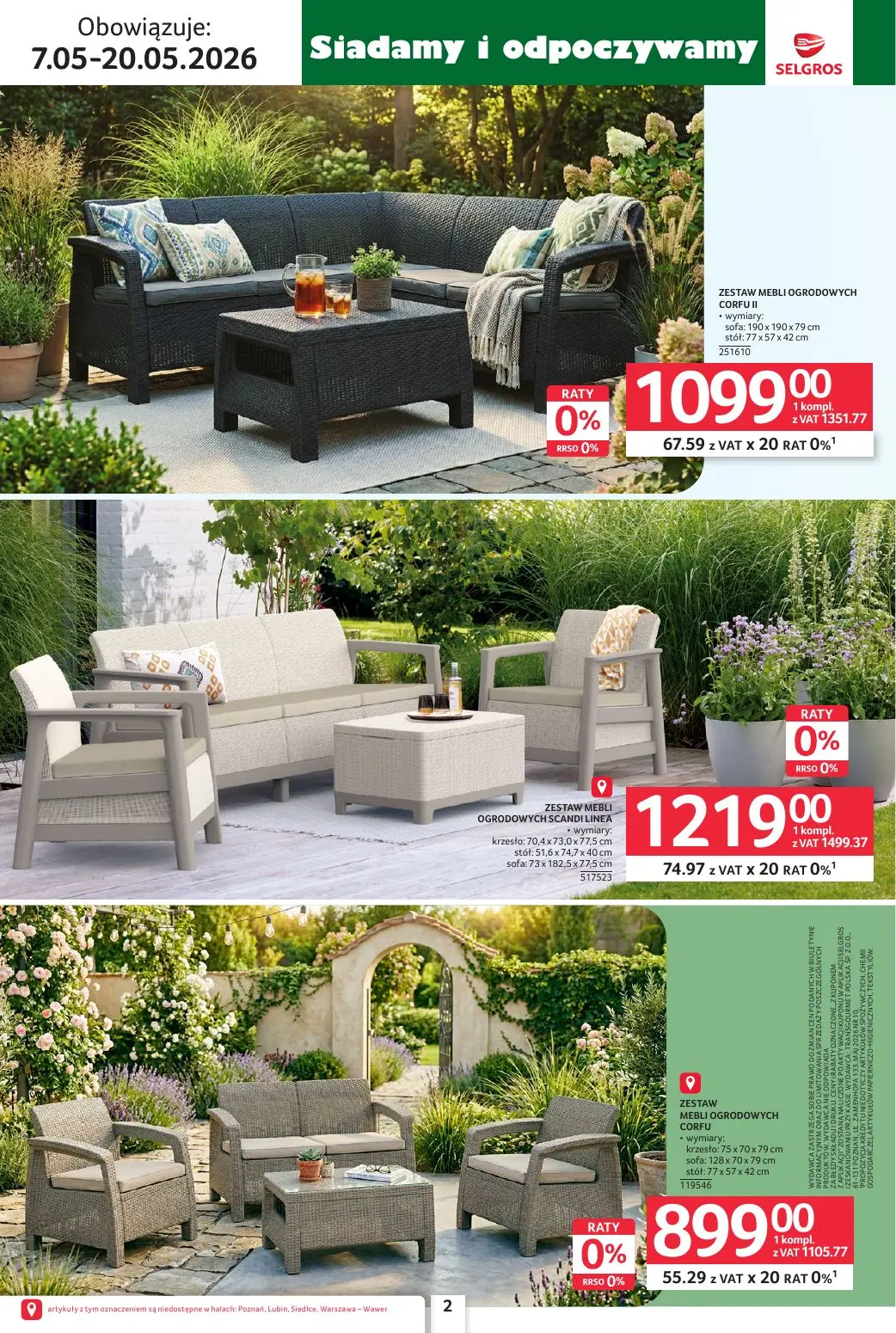 gazetka promocyjna SELGROS Katalog Ogród - Strona 2
