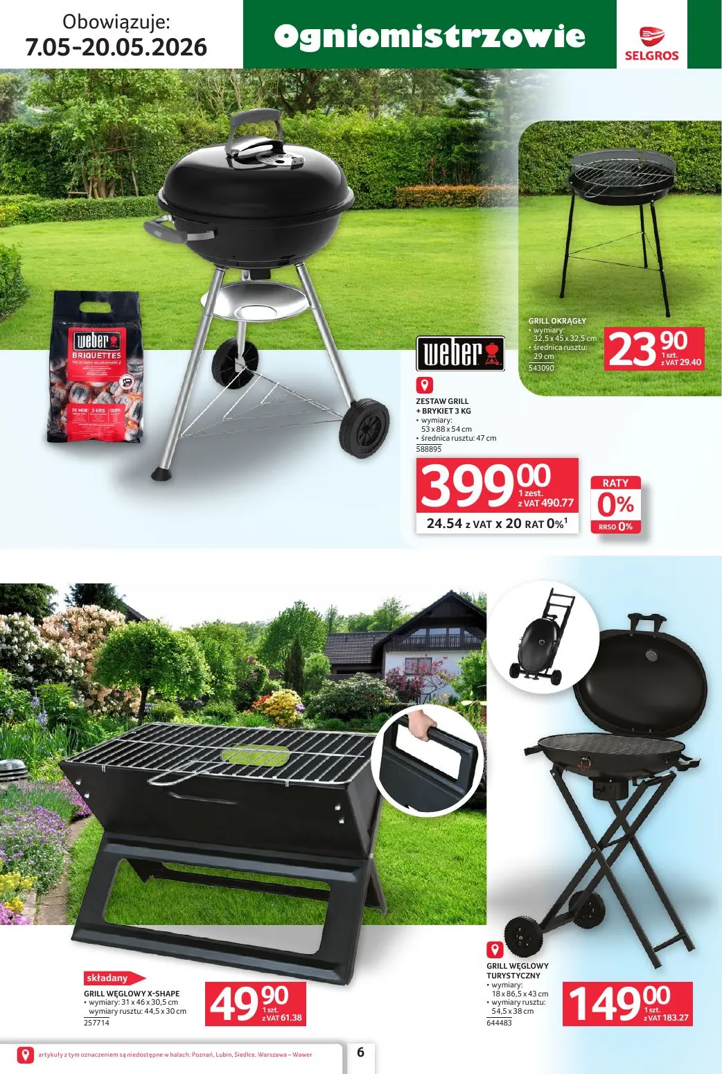 gazetka promocyjna SELGROS Katalog Ogród - Strona 6