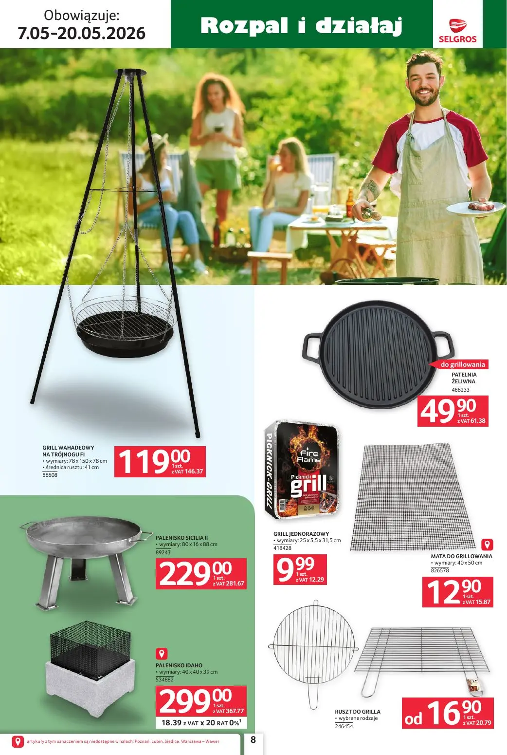 gazetka promocyjna SELGROS Katalog Ogród - Strona 8