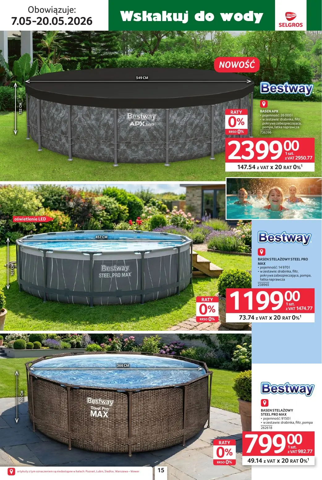 gazetka promocyjna SELGROS Katalog Ogród - Strona 15