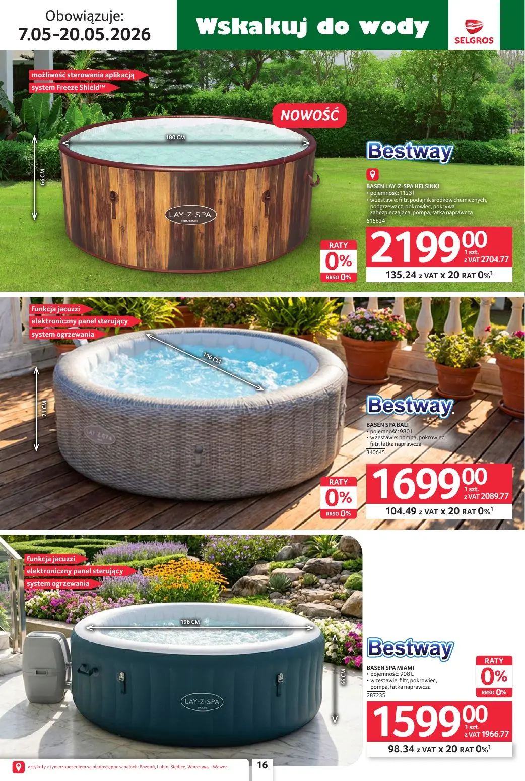 gazetka promocyjna SELGROS Katalog Ogród - Strona 16