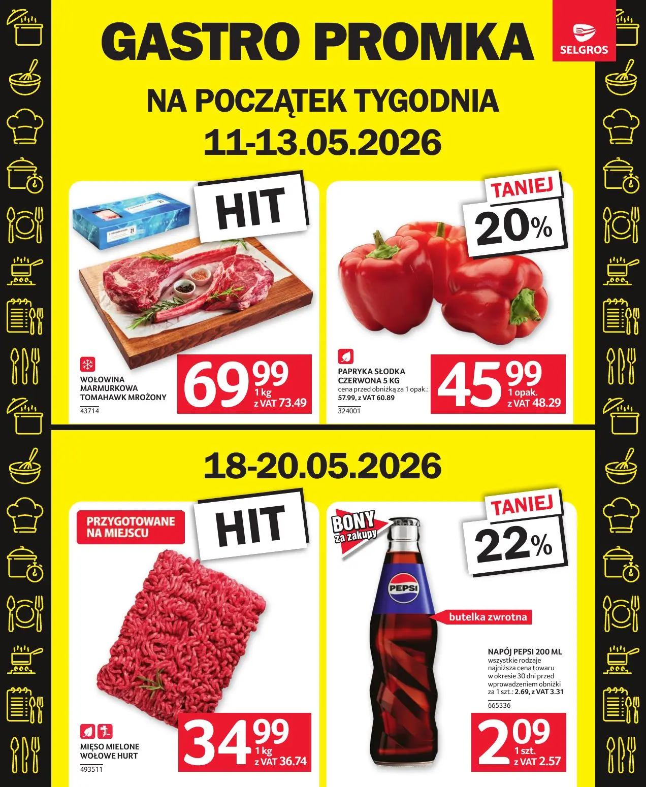 gazetka promocyjna SELGROS Oferta dla gastronomii

 - Strona 2