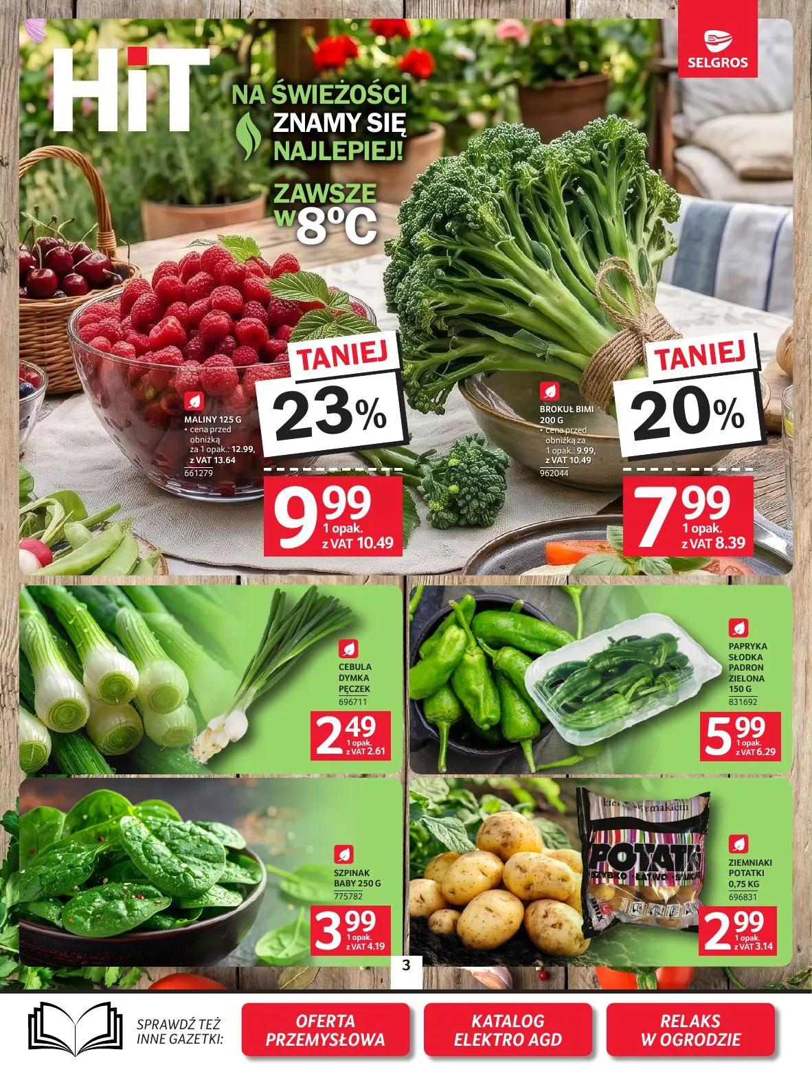 gazetka promocyjna SELGROS Oferta Spożywcza - Strona 3