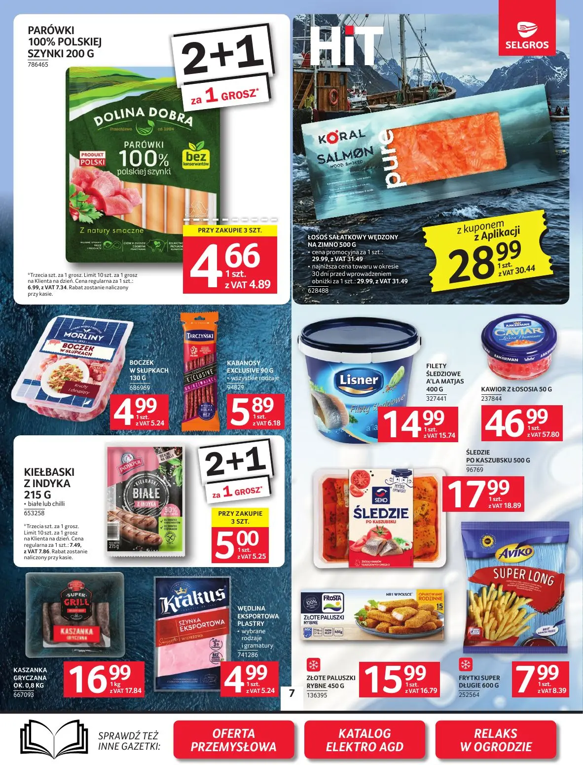 gazetka promocyjna SELGROS Oferta Spożywcza - Strona 7