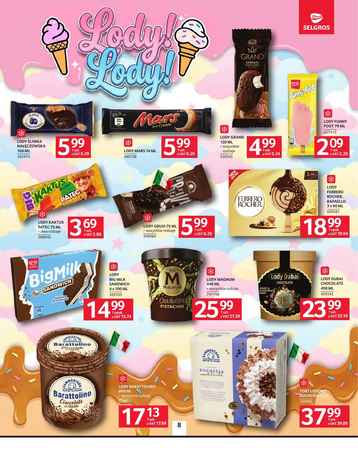 gazetka promocyjna SELGROS Oferta Spożywcza - Strona 8