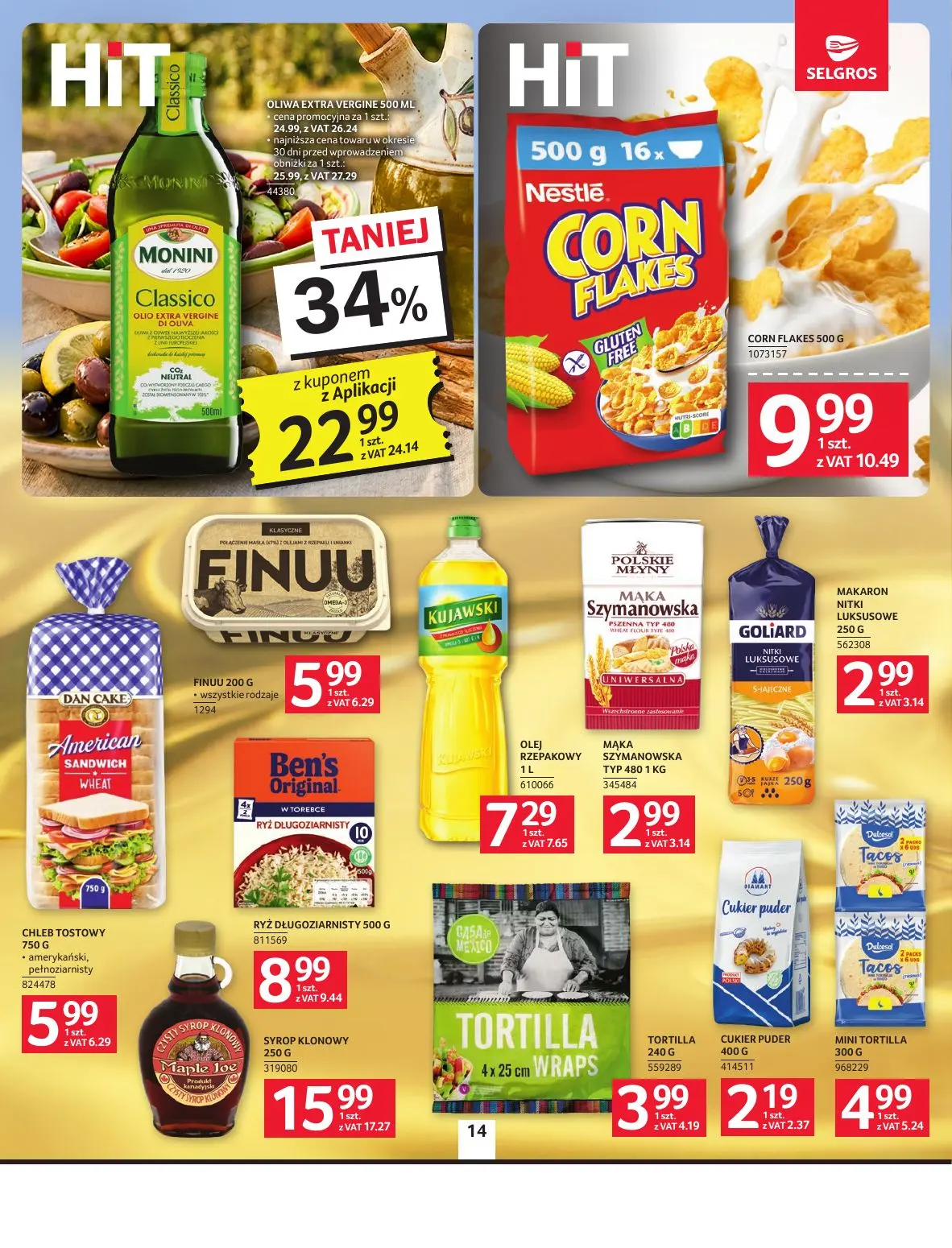 gazetka promocyjna SELGROS Oferta Spożywcza - Strona 14