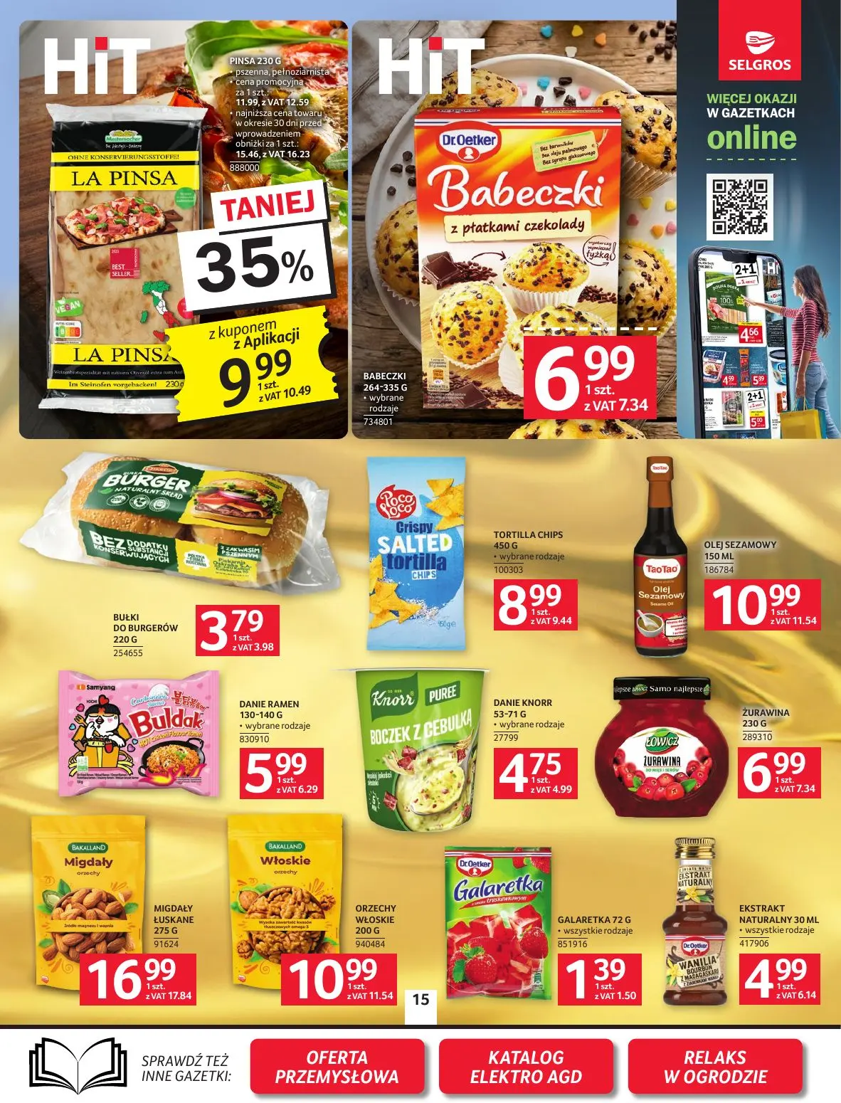 gazetka promocyjna SELGROS Oferta Spożywcza - Strona 15