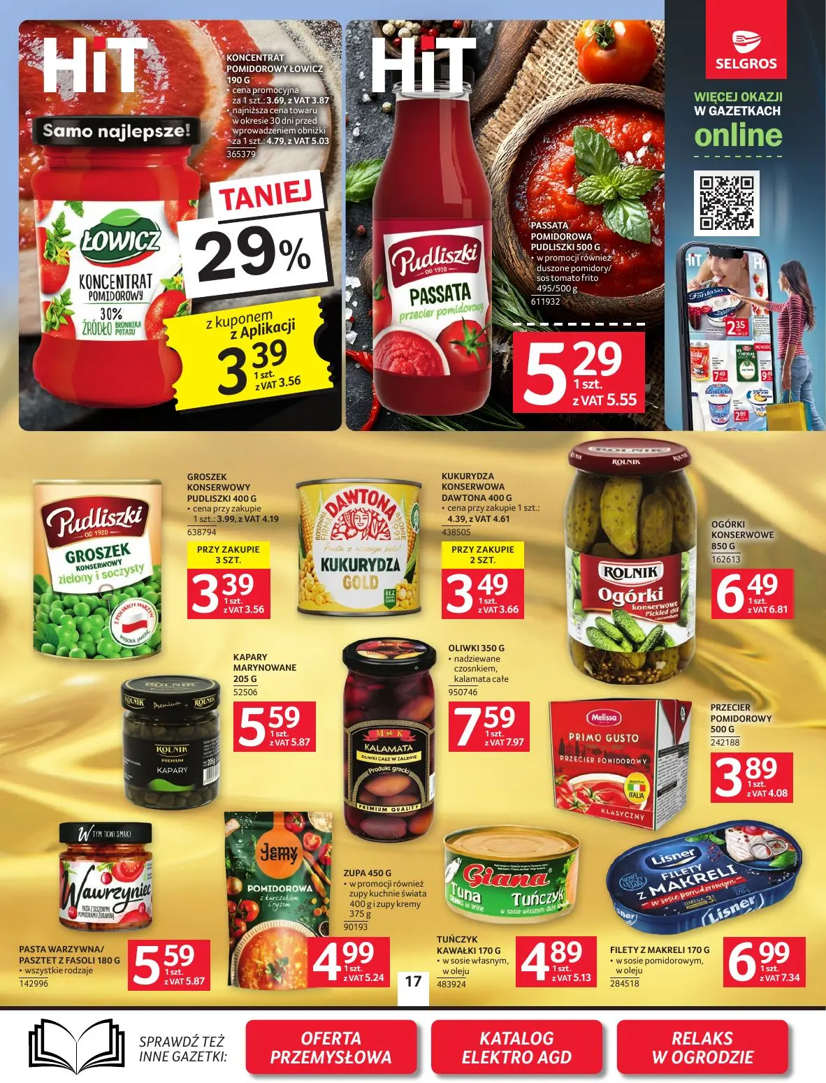 gazetka promocyjna SELGROS Oferta Spożywcza - Strona 17
