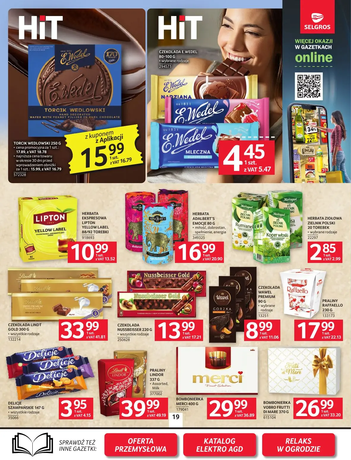 gazetka promocyjna SELGROS Oferta Spożywcza - Strona 19
