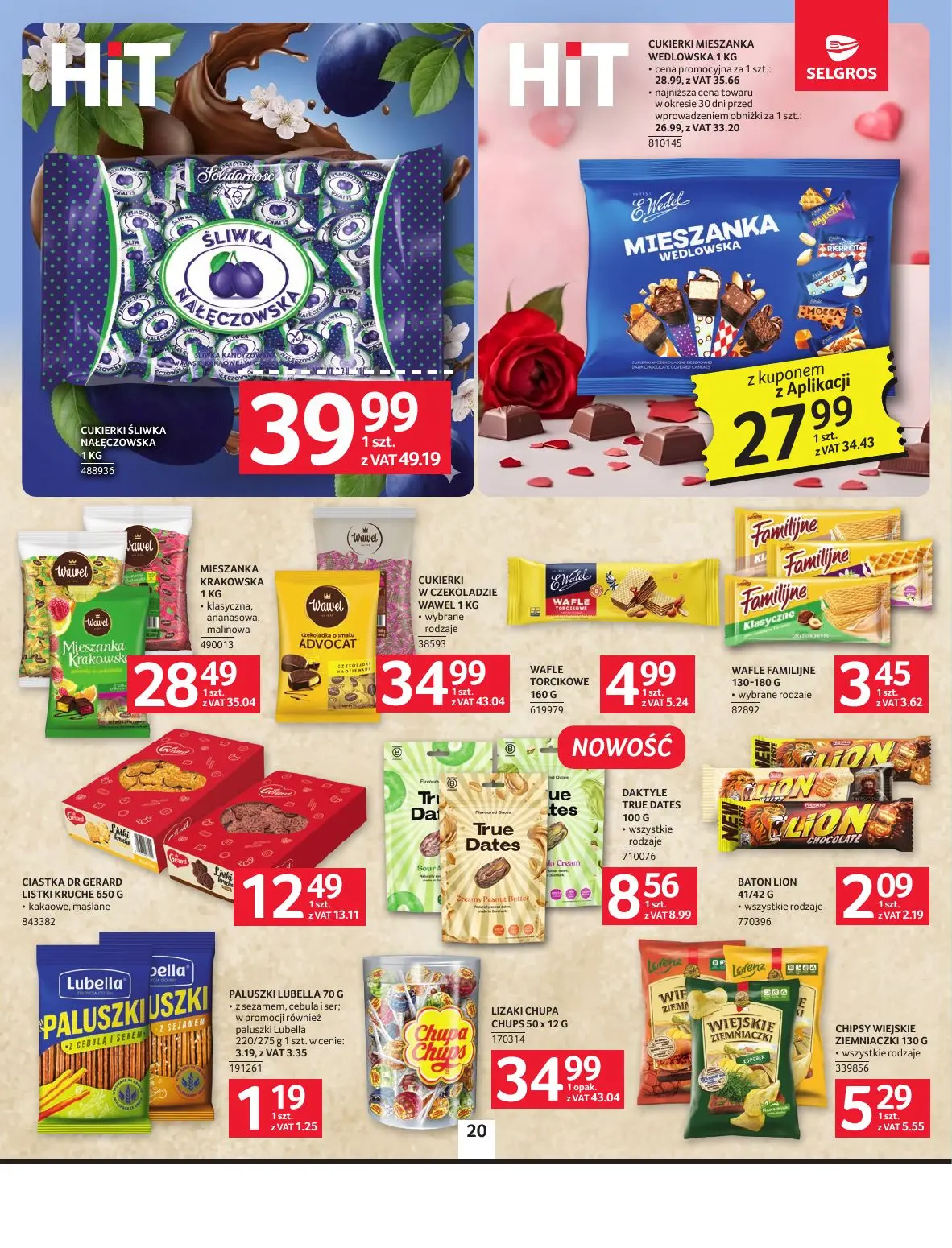 gazetka promocyjna SELGROS Oferta Spożywcza - Strona 20