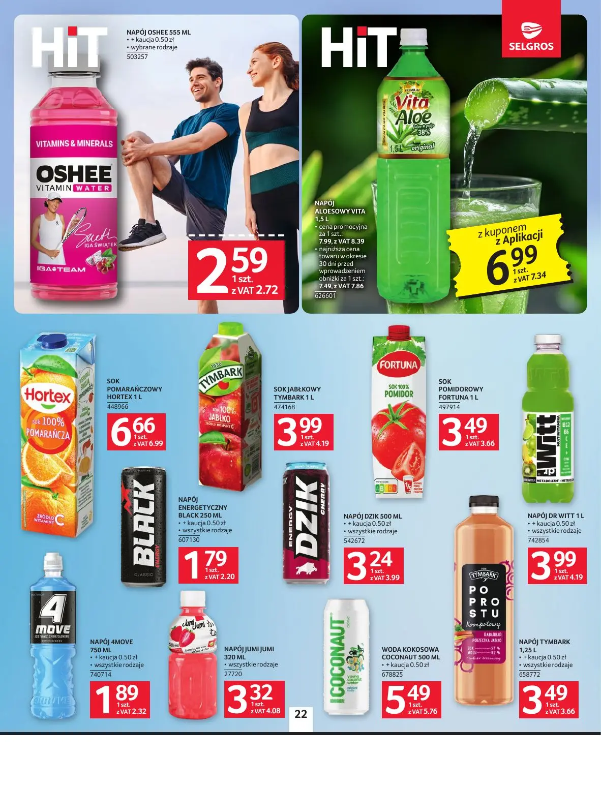 gazetka promocyjna SELGROS Oferta Spożywcza - Strona 22