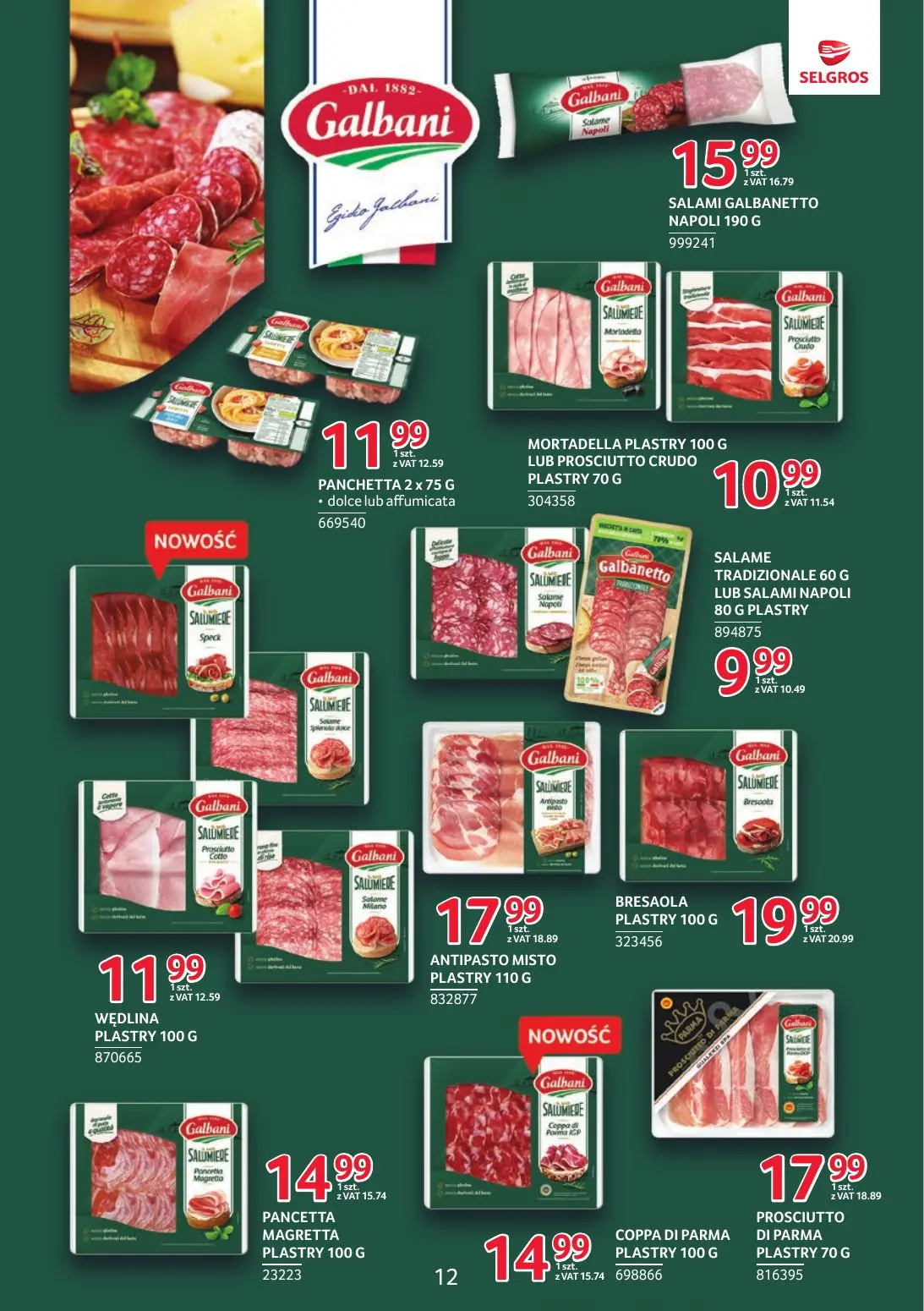 gazetka promocyjna SELGROS Markowe Produkty - Strona 12